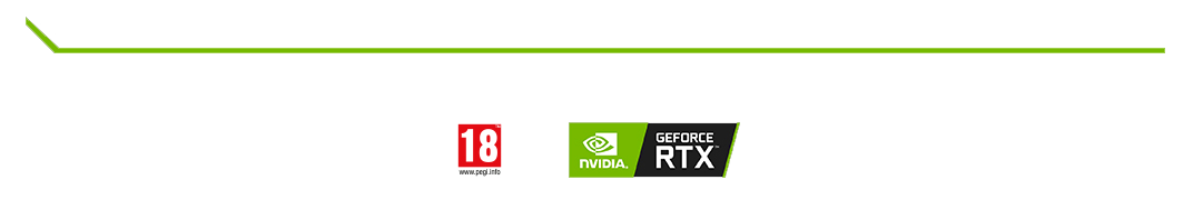 логотип Nvidia Geforce RTX в игровых приложениях